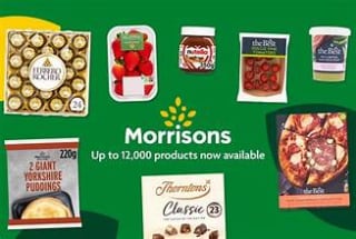 Morrisons 1kg Chicken Breast Fillets from £3.77 via Just Eat