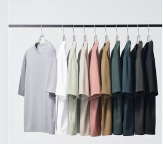 Uniqlo oversized T-shirt voor €9,90