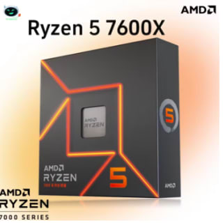 Procesador AMD Ryzen 5 7600X R5 4,7 GHz 6 núcleos 12 hilos por 140,76€