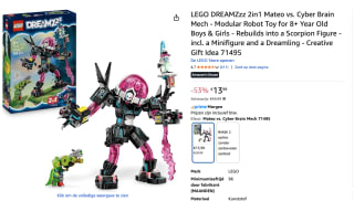 LEGO® DREAMZzz™ Mateo vs. Cyberbreinmecha voor €13,99 bij Amazon