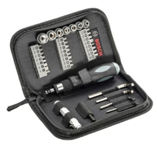 Kit de puntas y dados para atornillar (38 piezas) por $169 en Bosch