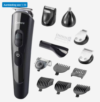 Carrera Haar- en baardtrimmer voor €14,99 bij de Aldi