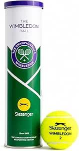 Slazenger Dunlop Wimbledon Tennis Balls 4 Pack £3.99