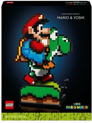 LEGO Super Mario World - Mario en Yoshi voor €87,99 bij Bol
