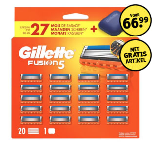Gillette Fusion5 Scheermesjes met Travelcase en gratis airfryer