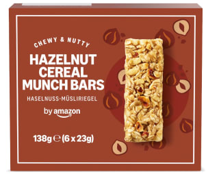 6 Barritas de De Cereales Con Avellanas By Amazon a 0.92€