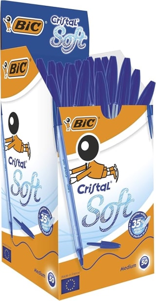 BIC balpen Cristal So medium punt 50 stuks blauw voor €11,69 bij Amazon