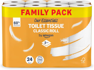 Our Essentials Toilet Tissue 24 Rolls – £5.70