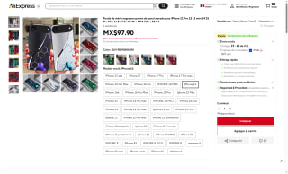 Fundas iPhone Resina por $81 | AliExpress