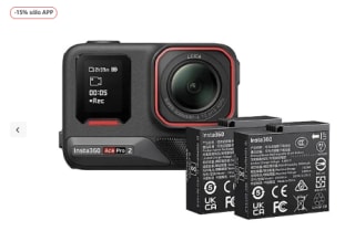 Cámara deportiva Insta360 Ace Pro 2 8K 180 min autonomía negra por 305€