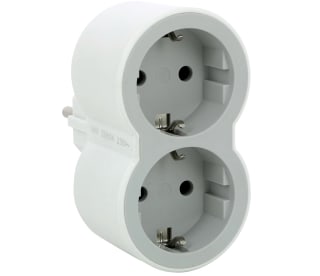 Legrand 694516 adaptador doble enchufes por 2.95€