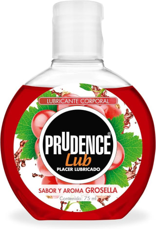 Prudence Lubricante Corporal Sabor Grosella 75mL por $45 en Amazon
