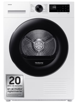 Samsung Secadora 9Kg Inteligencia Artificial Clase C DV90DG52A0AEEC por 383.80€