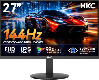 HKC Gaming Monitor 27 Pulgadas 144Hz Panel IPS, 99% sRGB, Adaptive Sync por 89.75€