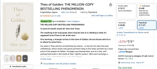Theo of Golden: A Novel paperback voor €11,57 bij Amazon