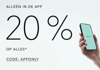 20% korting op alles via de app bij Douglas