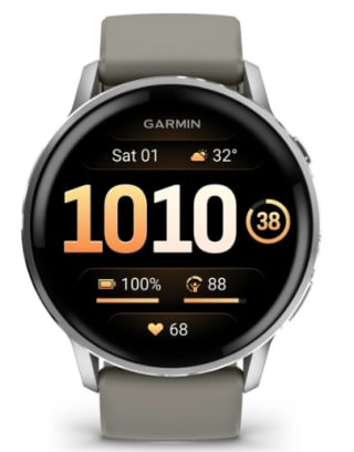 Garmin Venu 4 45mm Zilver/Grijs Smartwatch voor €371,05 bij Van den Borre