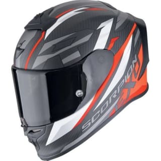 Casco integral Scorpion Exo EXO R1 EVO CARBON AIR - RUNNER - Negro / Rojo por 262.10€