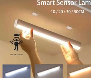 Barra de luz LED con Sensor de movimiento recargable por USB por $912
