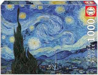 Educa Puzzle 1000 piezas La Noche Estrellada (19263) por 8,58€ en Amazon
