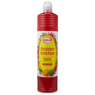 Hela Curry Drinkfles 800 ml + gratis Hela Tomaten Ketchup Original 300 ml voor €6,99