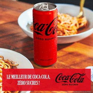 Coca-Cola Zéro Sucres 20x33cL (pack de 20) pour 10,07€ chez Carrefour