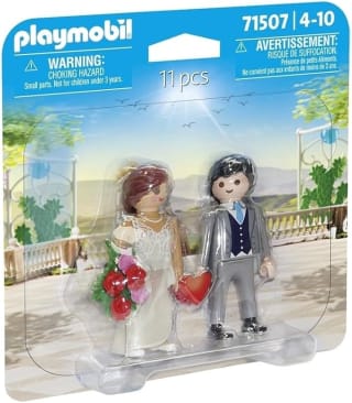 Set PLAYMOBIL Duopack Pareja de Novios por $104 | Oferta Amazon