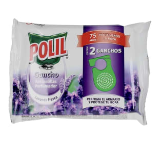 3X2 Polil Raid Gancho Perfumado Lavanda Pack de 2 por 7,50€