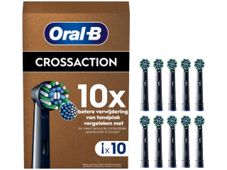 10x Oral-B CrossAction CleanMaximiser Opzetborstel voor €22,95 bij iBOOD