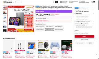 Lenovo Xiaoxin Pad Pro 11.1" por $3,466 | Oferta AliExpress
