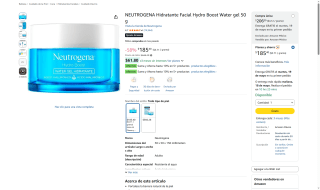 Hidratante Neutrogena 50g por $185 | Oferta Amazon