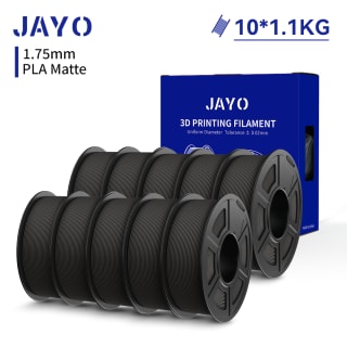 5x 1,1kg zwarte HS black PLA of black matte voor €43