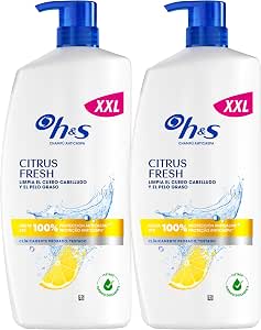 H&S Citrus Fresh Champú Anticaspa 2x1000ml por 14,13€