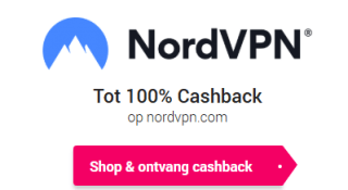 100% Cashback op NordVPN via CashbackXL