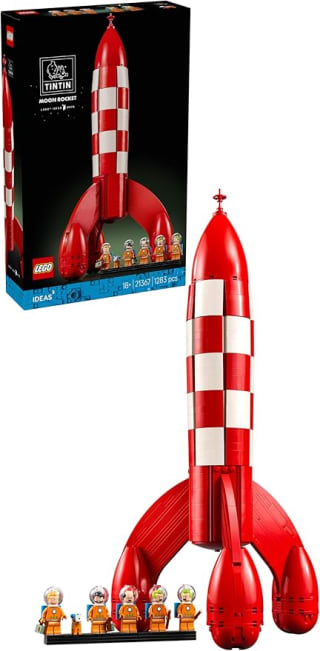 LEGO Ideas 21367 Die Mondrakete von Tintin voor €105,99 bij Amazon