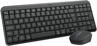 Teclado Logitech MK250 Grafito por $399 | Amazon