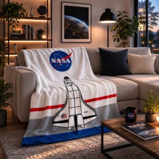NASA manta suave y acogedora 130x170cm por 5,99€