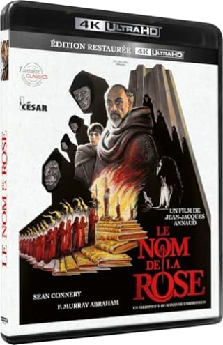 Le film Le Nom de la Rose - Blu-ray au prix de 14,99€