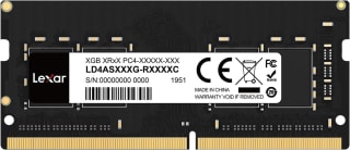 Lexar 8GB DDR4-3200 SO-DIMM (LD4AS008G-B3200ASST) voor €43,65 bij Amazon