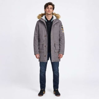 Lambretta Sherpa Lined Parka hombre SS6252-HIERRO por 49,99€
