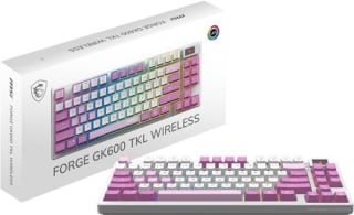 MSI Forge GK600 TKL Wireless Violet voor €59,90 bij Bol