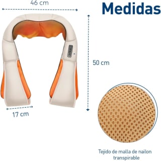 Bluelander Masajeador de Espalda y Cuello por $269 en Amazon