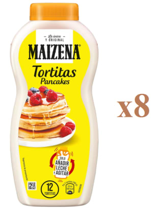 Pack 8 x 215g de Preparado para tortitas Maizena por 9.81€