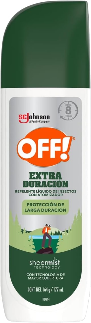 OFF! Extra Duración repelente de mosquitos en spray por $62 en Amazon