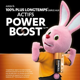 DURACELL AAA Plus Piles Alcalines (Lot de 18) 1.5V, LR03 pour 9,03€ chez Amazon