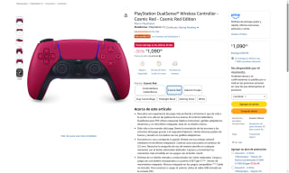 Control DualSense Cosmic Red por $1,090 | Oferta Amazon