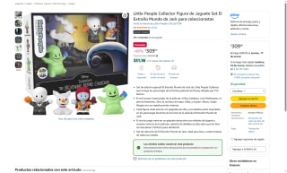 Set El Extraño Mundo de Jack Little People Collector por $309 | Amazon