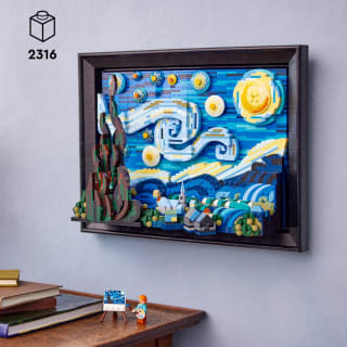 LEGO Ideas Vincent van Gogh - De Sterrennacht (21333) voor €129,99 bij Bol