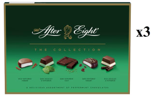 3 cajas AFTER EIGHT Surtido de bombones de chocolate con menta 199g por 9.98€