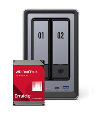 Ugreen DXP2800 2Bay 8TB NAS met 2x 4TB WD Red voor €608 bij DectDirect